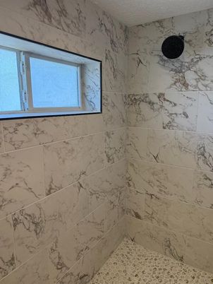 Bathroom, Interior, Marble Walls