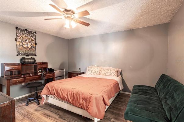 Bedroom, Home Office, Interior, Wood Texture Flooring