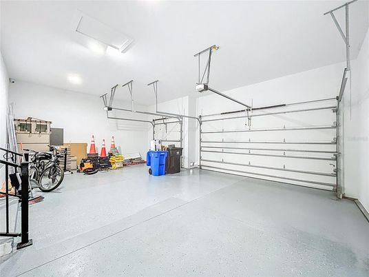 Garage, Interior, Recessed Lighting