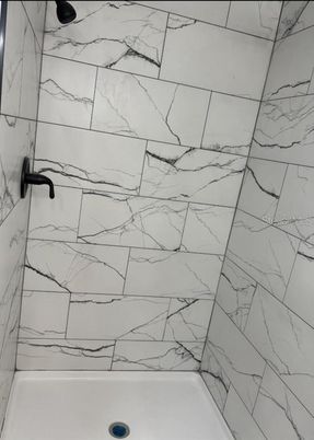 Bathroom, Interior, Marble Walls