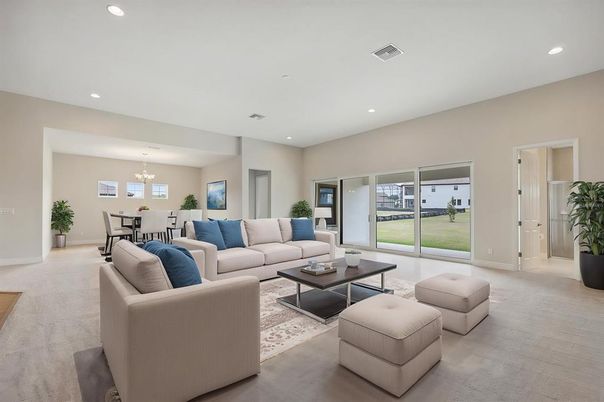 Chandelier, Dining room, Interior, Living room, Recessed Lighting