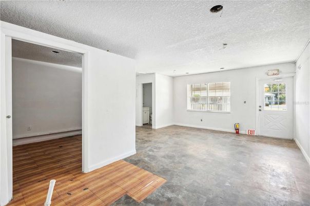 Empty room, Interior, Wood Texture Flooring