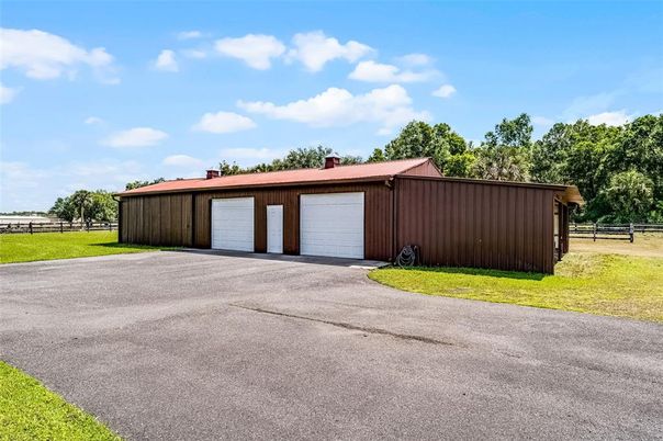 Backyard, Detached Garage, Exterior