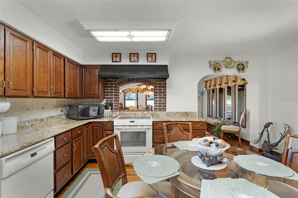 Dining room, Interior, Kitchen