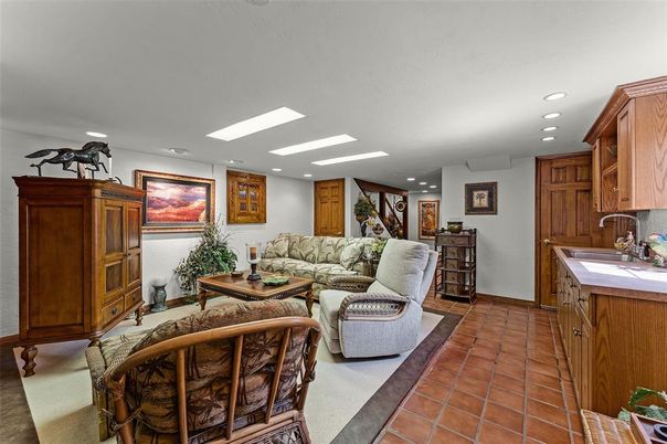 Interior, Kitchen, Living room, Recessed Lighting