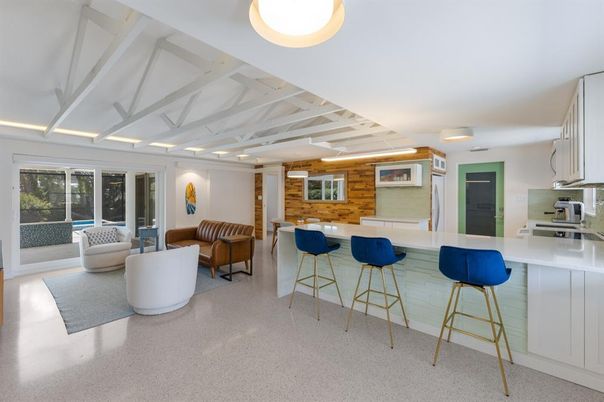 Interior, Kitchen, Living room