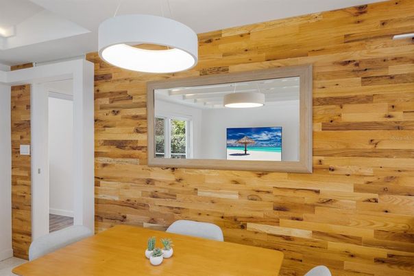 Dining room, Interior, Wooden Walls