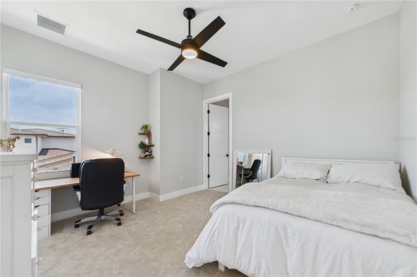 Bedroom, Home Office, Interior