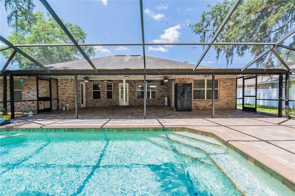Glass Ceilings, Interior, Pool, Stone Walls, Sun Room
