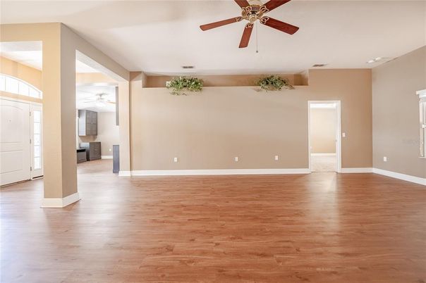 Empty room, Interior, Wood Texture Flooring
