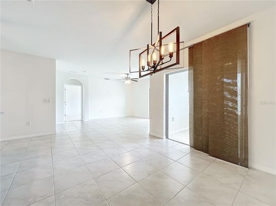Empty room, Interior, Pendant Lights