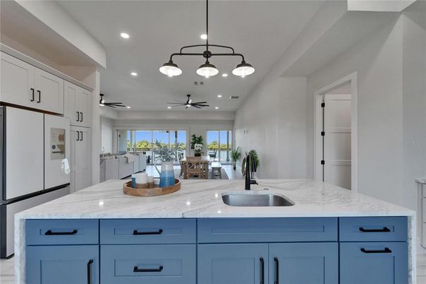 Dining room, Interior, Kitchen, Pendant Lights, Recessed Lighting