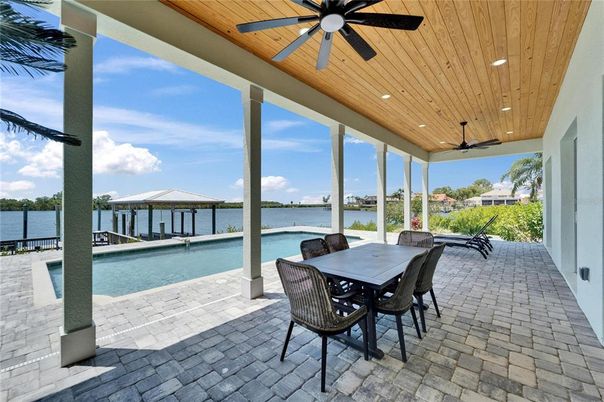 Exterior, Lake, Pool, Water, Wooden Ceilings