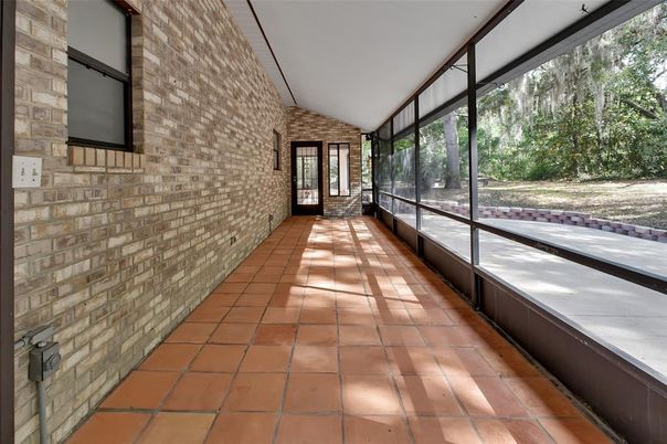 Interior, Stone Walls, Sun Room