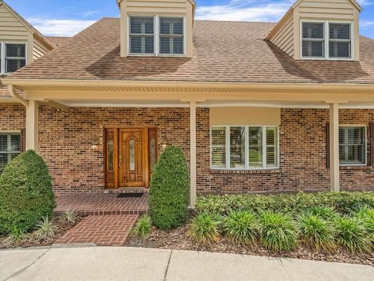 Exterior, Facade, Brick Facade, Cape Cod