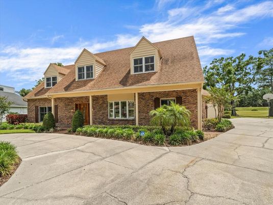 Exterior, Facade, Brick Facade, Cape Cod