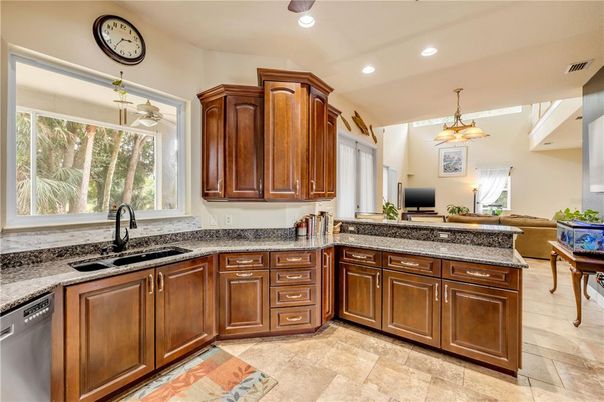Interior, Kitchen, Pendant Lights, Recessed Lighting