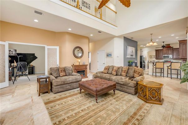 Interior, Kitchen, Living room, Pendant Lights, Recessed Lighting