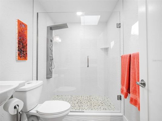 Bathroom, Glass Shower, Interior
