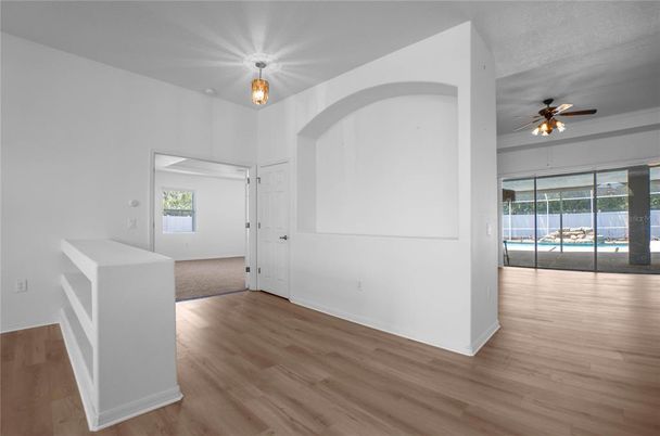 Empty room, Interior, Wood Texture Flooring