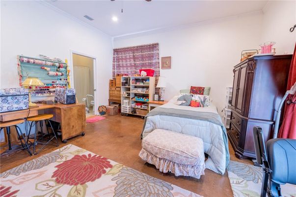 Bedroom, Home Office, Interior, Recessed Lighting