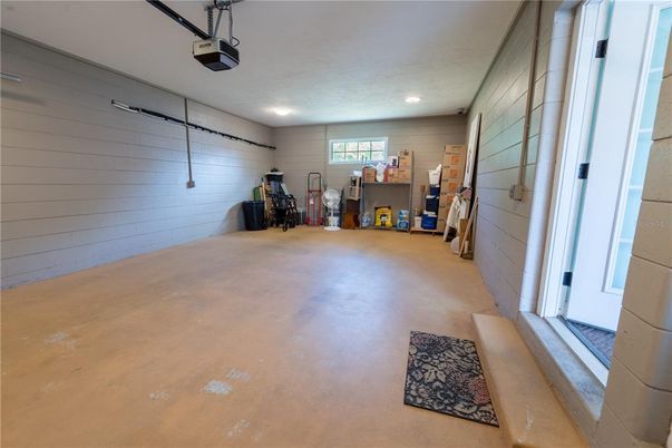 Garage, Interior, Recessed Lighting