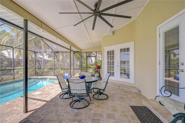 Dining room, Glass Ceilings, Interior, Pool, Sun Room