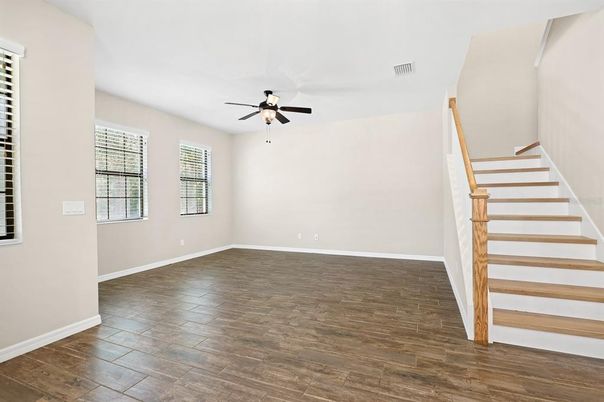 Empty room, Interior, Wood Texture Flooring