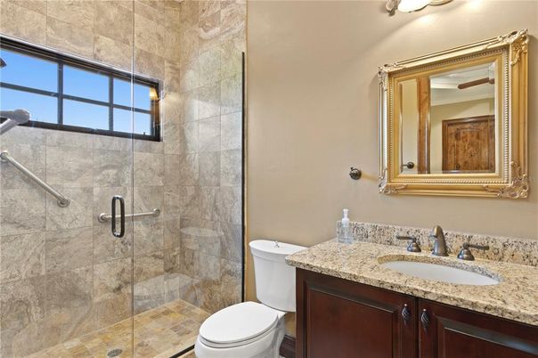 Bathroom, Glass Shower, Interior
