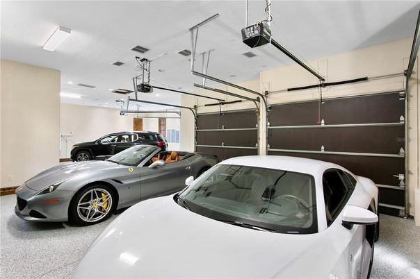 Garage, Interior, Recessed Lighting