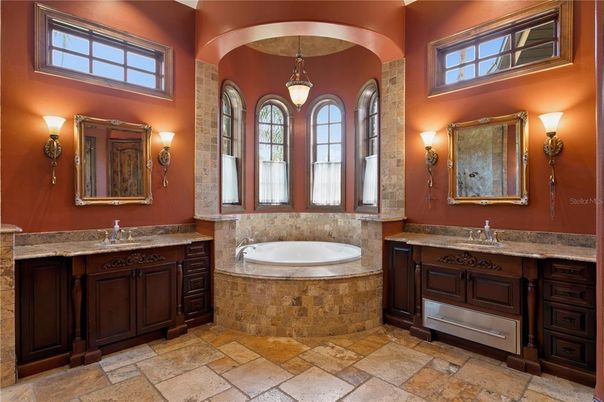 Bathroom, Interior, Pendant Lights