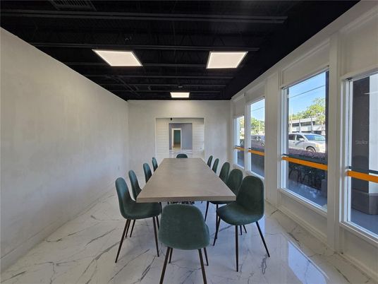 Dining room, Interior, Marble