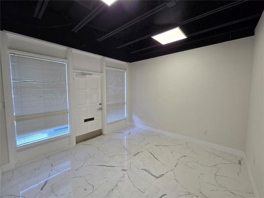 Empty room, Interior, Marble, Recessed Lighting