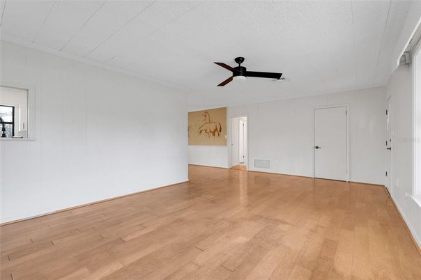 Empty room, Interior, Wood Texture Flooring
