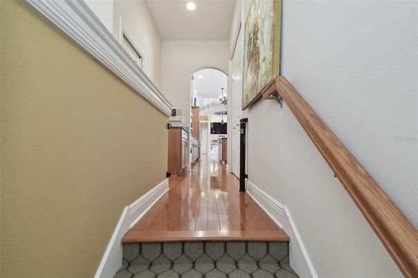 Interior, Recessed Lighting, Wood Texture Flooring