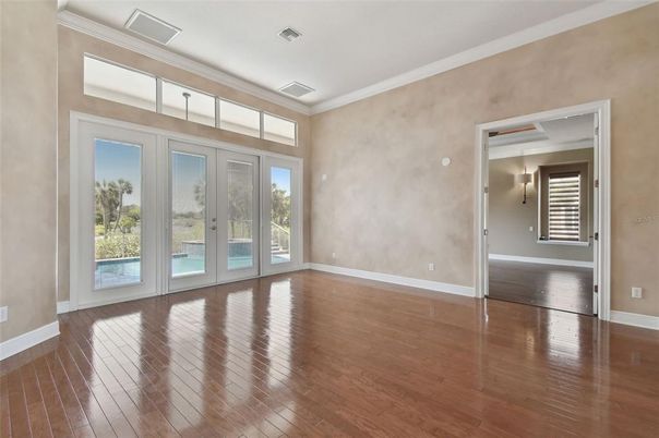Empty room, Interior, Wood Texture Flooring