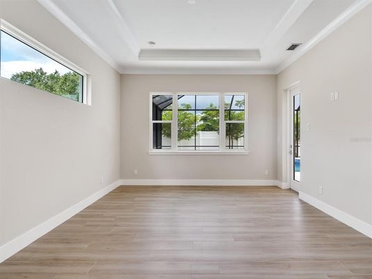 Empty room, Interior, Wood Texture Flooring