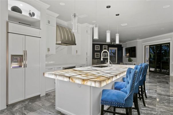 Interior, Kitchen, Pendant Lights, Recessed Lighting