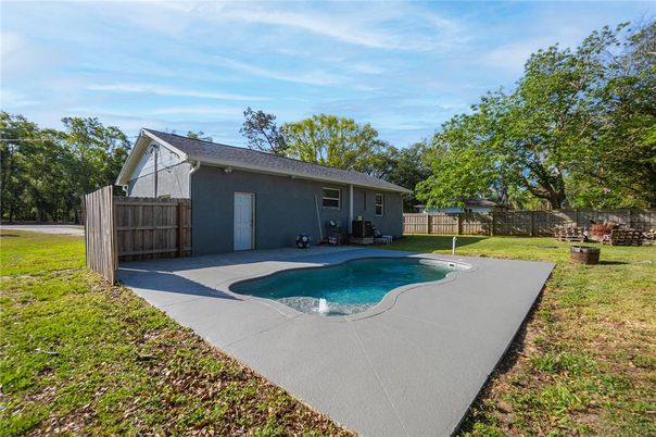 Backyard, Exterior, Pool