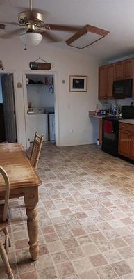 Dining room, Interior, Kitchen