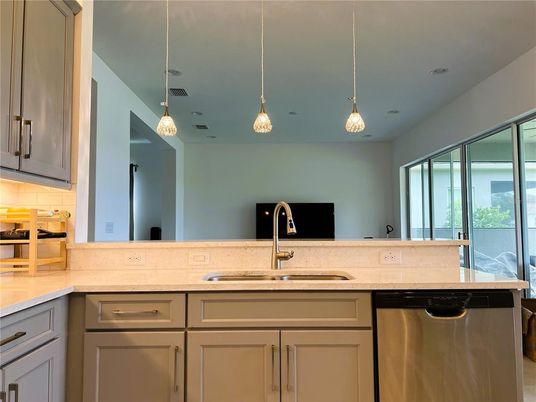 Interior, Kitchen, Pendant Lights, Recessed Lighting