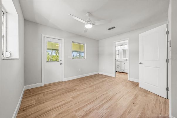 Empty room, Interior, Wood Texture Flooring