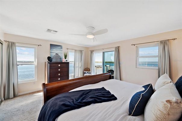 Bedroom, Interior, Water