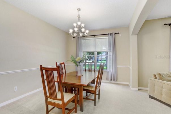 Chandelier, Dining room, Interior