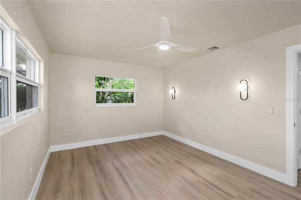 Empty room, Interior, Wood Texture Flooring