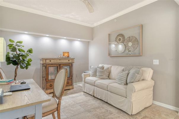 Home Office, Interior, Recessed Lighting
