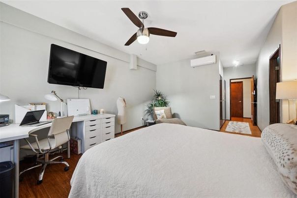 Bedroom, Home Office, Interior, Wood Texture Flooring