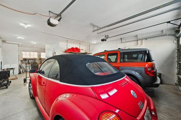 Garage, Interior, Recessed Lighting