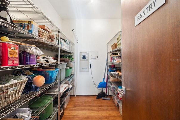 Interior, Walk-in Closets, Wood Texture Flooring