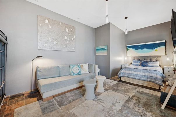Bedroom, Interior, Pendant Lights